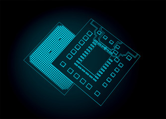 Central Processing Unit and Integrated Microelectronics