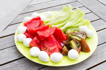 Wall Mural - Healthy summer salad.