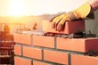 Bricklayer cement masonry build layer house worker