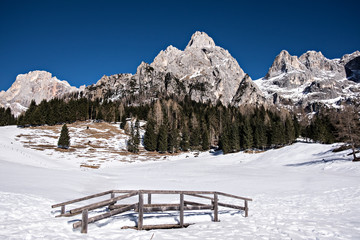 Wall Mural - Dolomiti a San Martino di Castrozza