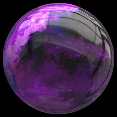 colored 3d sphere