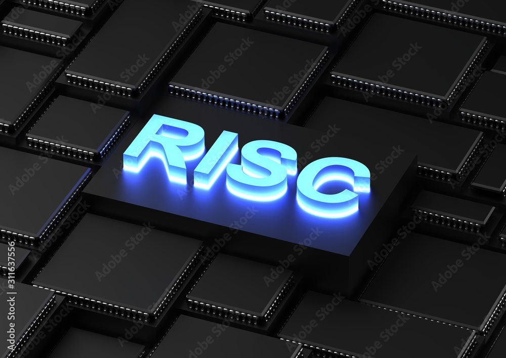 RISC acronym (Reduced instruction set computer) Stock Photo | Adobe Stock