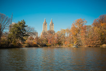 Central Park New York In The Fall