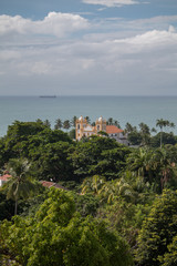 Canvas Print - Churches of Olinda from above, Brazil, South America