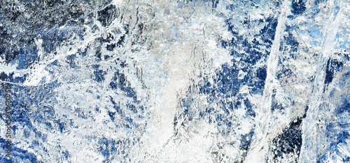 Ice background. The frozen texture of the water