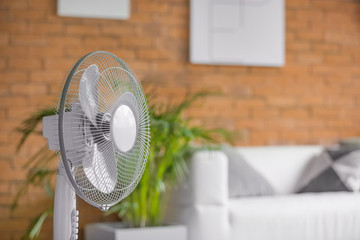 Sticker - modern electric fan in room