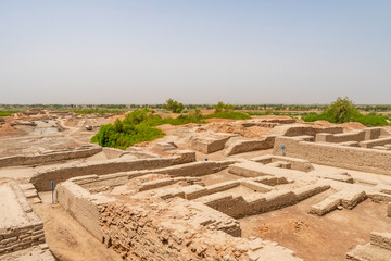 Wall Mural - Larkana Mohenjo Daro Archaeological Site 38