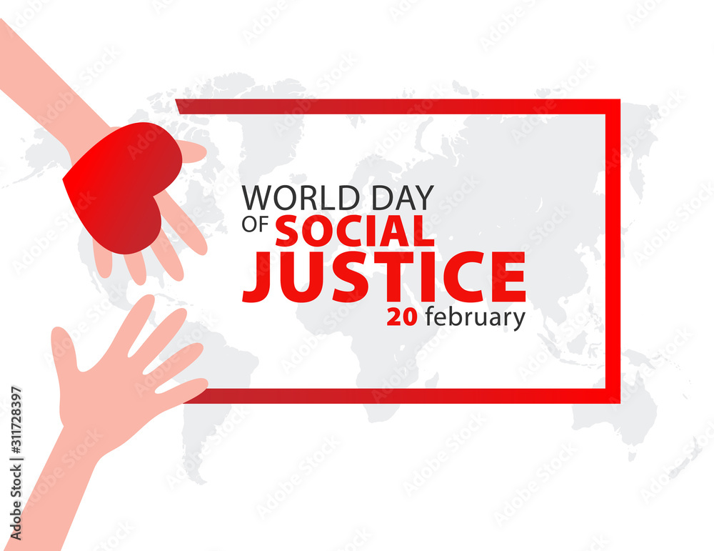 World Day of Social Justice on February 20 Background. Stock Vector ...