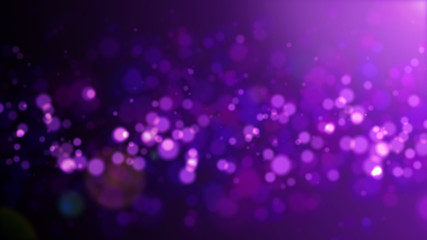 Purple bokeh abstract background