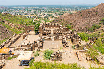 Wall Mural - Mardan Takht-i-Bahi Throne 42