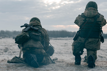 Calculation of soldiers with grenade launchers in position