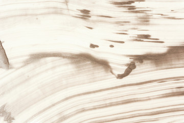 Poster - metallic paint brush stroke on white background 