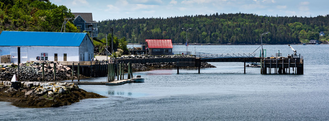 Sticker - Dock on the River