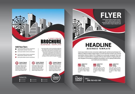 Business abstract vector template. Brochure design, cover modern layout, annual report, poster, flyer in A4 with colorful triangles, geometric shapes for tech, science, market with light background