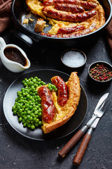 Poster - a portion of Toad in the hole