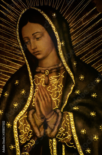 Virgin Mary Guadalupe México. Poster Mural XXL