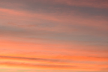 colorful cloud above twilight sky