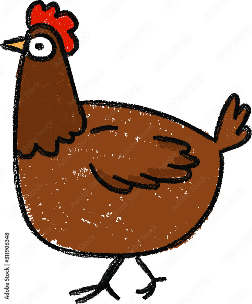 Chicken Animal Drawing