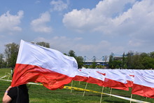 Flaga Symbol Narodowy Polski Swieto Flagi 