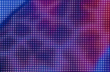 Aufkleber - Digital screen background. Monitor or TV with image close up. Aesthetics of cyberpunk, neon and 80s
