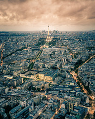 view of eiffel tower in paris