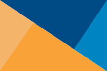 Four Color Background Of Trendy Colors 2020. Orange And Blue Colors.