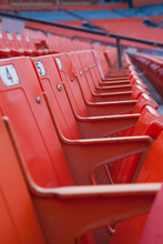 Rows Of Empty Seats In Stadium