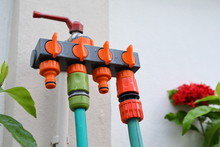 Faucet Head System Water In Garden