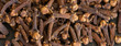 Natural clove spice for large banner background