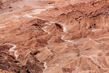 Wall Mural - Landscape at Pukara de Quitor near San Pedro de Atacama in Chile