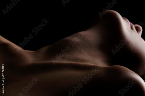 Fotografía Sensual picture of woman's neck
