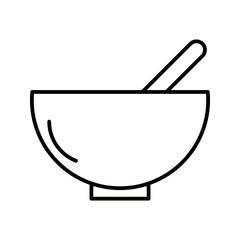 Poster - Unique Food Vector Line Icon