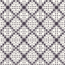 Dark Square Mosaic Effect Vector Texture. Masculine Geometric Seamless Melange Pattern. Hand Drawn Variegated Irregular Shapes Background. Textured Charcoal Black White Hipster Allover Print Swatch.