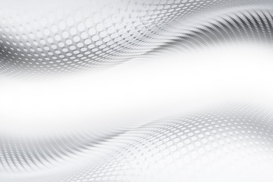 Gray and white halftone prespective interior background.