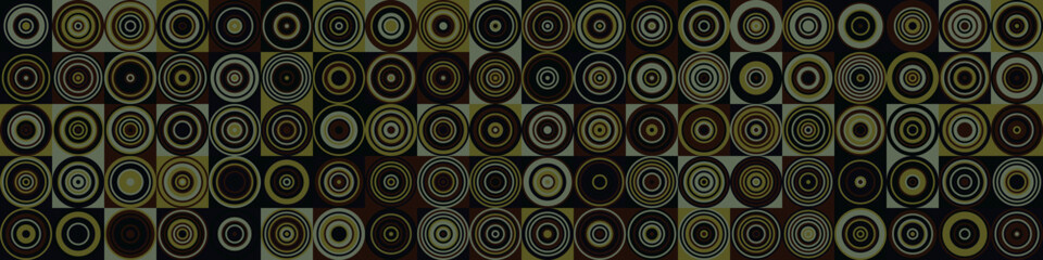  Pattern with random colored Circles Generative Art background illustration
