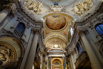 Wall Mural - The cellings of a church in Bologna.