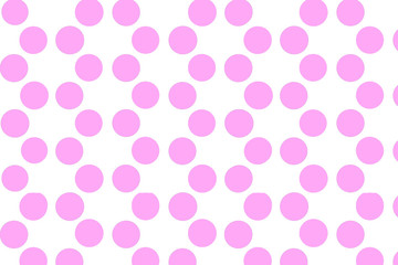Poster - seamless polka dot pattern background 