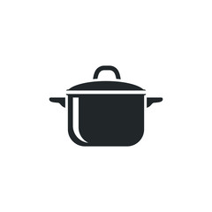 Aufkleber - Pan icon template color editable. pan symbol vector sign isolated on white background illustration for graphic and web design.