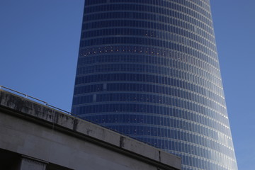 Building in the downtown of Bilbao