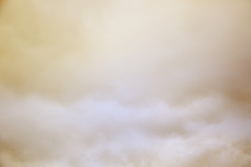 yellow blue heavy clouds background