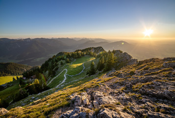 Wonderful Hiking day on a trial to the top of the mountain