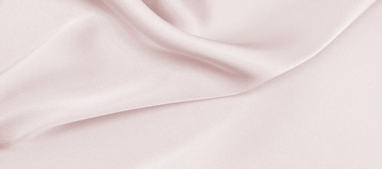Wall Mural - Draped satin and silk pink fabric for festive backgrounds