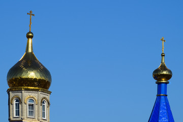 Domes of an Orthodox church