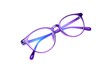 © Mohd Khairil - purple glasses isolated on a white background