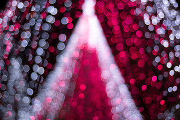 Aufkleber - beautiful light bokeh