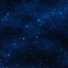 Wall Mural - stars, planet and galaxy in cosmos universe, space and time travel science background