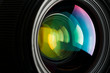© Alexander - A camera lens with a beautiful close-up optical unit as a substrate.