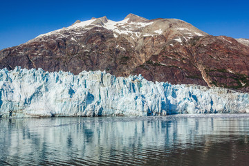 Wall Mural - Alaska. Margerie glacier in the Glacier Bay National Park.