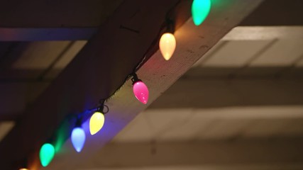 String of Christmas lights