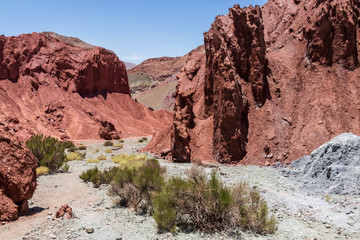 Wall Mural - Valle Arcoiris, Rainbow valley, near San Pedro de Atacama in Chile